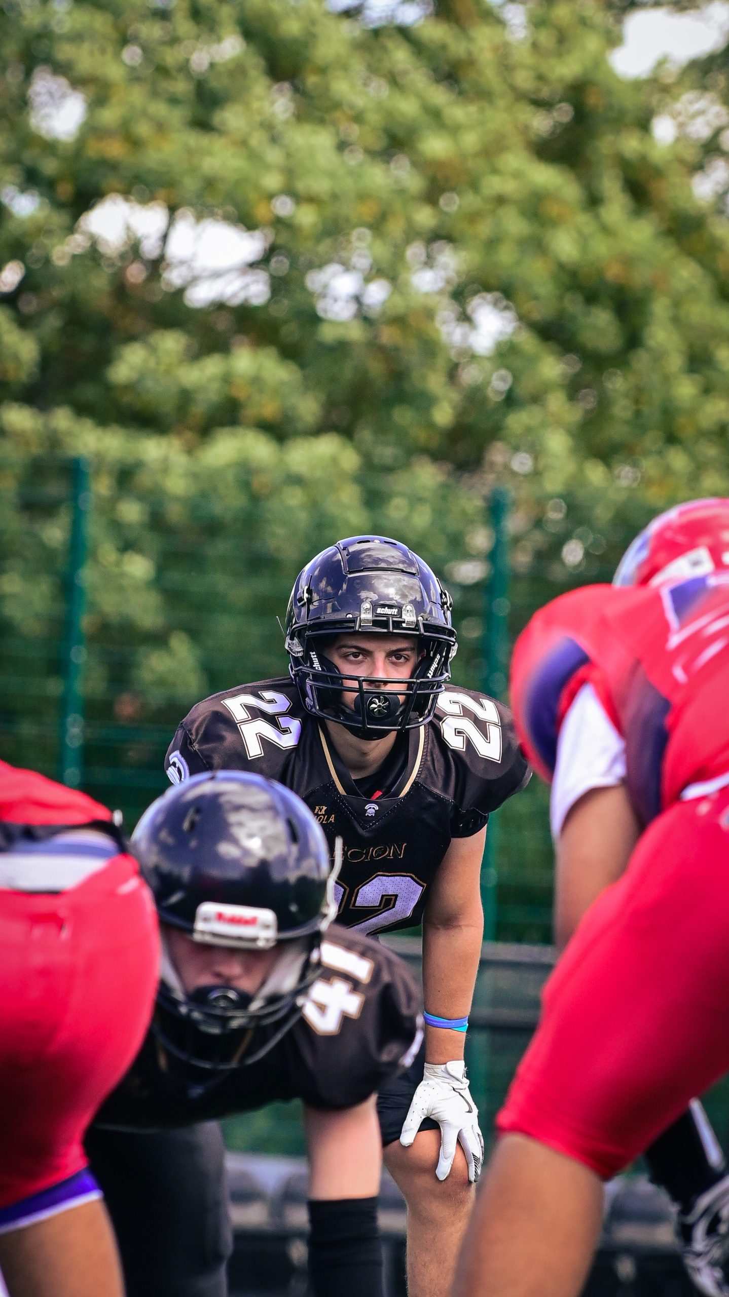 Mark and Dylan line up for the u19s, 4 July 2026. Photo by Emily Gillett.